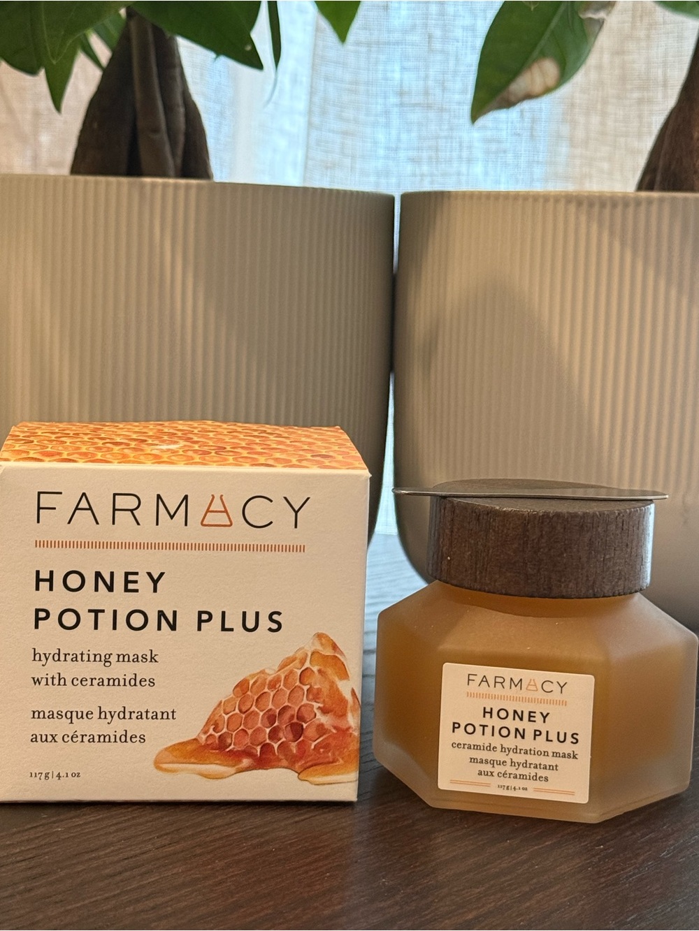 ✨ Farmacy Honey Potion Plus Hydrating Mask 4.1 oz Full Size New ✨